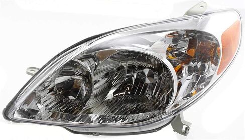 سائق Garage-Pro ومصباح الأمامي الجانبي للركاب لـ Toyota Matrix Base XR XRS 2003-2008 Halogen مع لمبة (S) يستبدل# 8115002220 8111002210 in Saudi Arabia