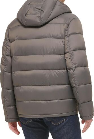 Cole Haan Men's Hooded Nylon Puffer Jacket in Kuwait