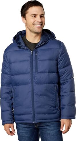 Cole Haan Men's Hooded Nylon Puffer Jacket in Kuwait