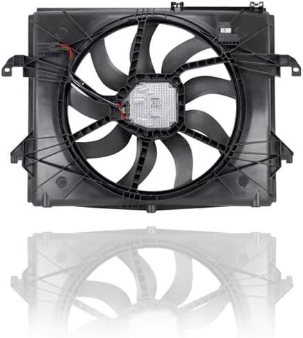 مجموعة مروحة المبرد والمكثف المزدوج - التبريد المباشر 624370 متوافق/بديل لـ '13 -22 RAM Pickup 1500 3.0 لتر V6 - مع محرك بدون فرش - 68217820AB in Saudi Arabia