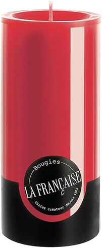 Pillar Candle - Made in Tunisia, White Color, +/- 75-Hour Burn Time - 2.76 x ‎5.9 inches in Saudi Arabia