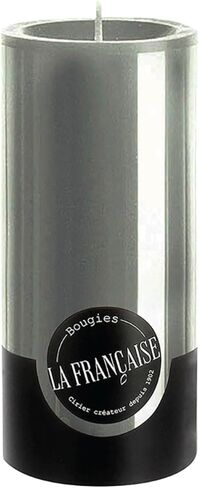 Pillar Candle - Made in Tunisia, White Color, +/- 75-Hour Burn Time - 2.76 x ‎5.9 inches in Saudi Arabia