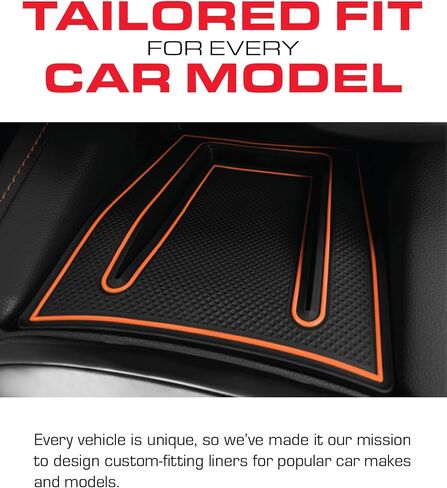 يناسب Cupholderhero Subaru WRX STI 2015-2021 ، حامل حامل كوب مخصص غير قائم على الانزلاق ، وبطانات وحدة التحكم المركزية ، وحصير جيب الأبواب ، والحماية الداخلية ، ومجموعة 14 في المائة ، حمراء ، in Saudi Arabia