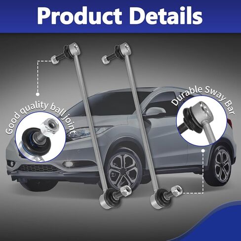 Sway Bar Links, K750847 K750846 Front Stabilizer Sway Bar End Link Compatible With Honda HR-V 2016-2022 All Models- 2 PCS in Saudi Arabia