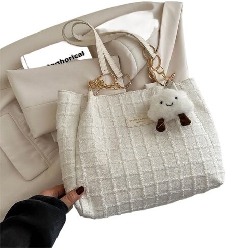 Large Capacity Fashion Korean Version Handbag 2025 Spring New Versatile Ins Leisure Bag Women's Gentle Tote Bag in Saudi Arabia