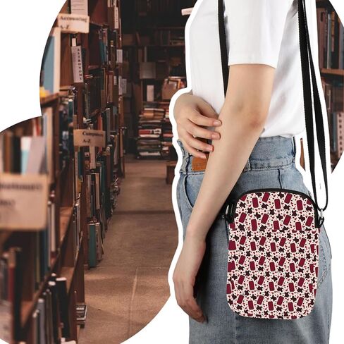 الدكتور P Crossbody Bag Soda Loving Gift Soda Social Club Gift Soda Hig in Saudi Arabia