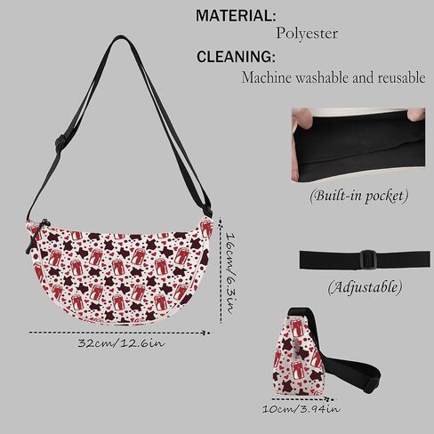 الدكتور P Crossbody Bag Soda Loving Gift Soda Social Club Gift Soda Hig in Kuwait