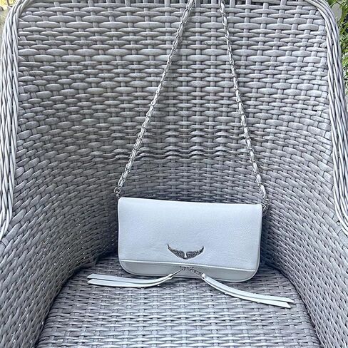 Shoulder Chain Crossbody Bag, Fashion Simple Women's Bag, Shoulder Leather Bag (Black) in Saudi Arabia