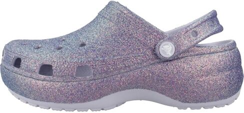 Crocs Women's Classic Platform Clog, Fair Green, 8 UK in Saudi Arabia