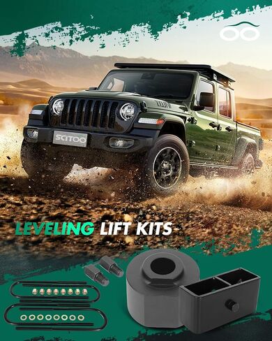 مجموعات رفع التسوية الخلفية Scitoo 3 "Front and 2" Ford for F-350 Super Duty 1999-2020 ، لـ F-250 Super Duty 1999-2020 ، 4pcs leting kits in Saudi Arabia