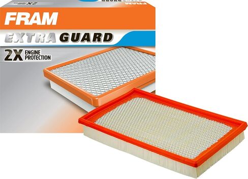 FRAM Extra Guard CA9948 Replacement Engine Air Filter for Select Pontiac and Chevrolet Models, Provides Up to 12 Months or 12,000 Miles Filter Protection in Saudi Arabia