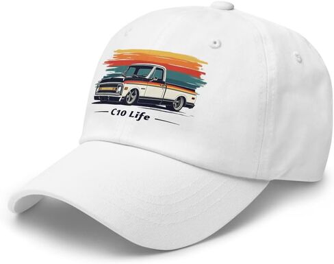 C10 Life Vintage Pickup Dad Hat – Classic Truck Baseball Cap for Chevy Lovers in Saudi Arabia