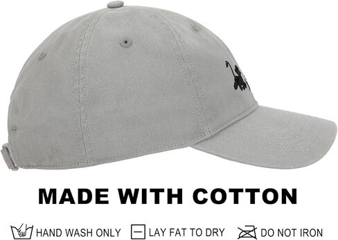 Lion King Simba Timon & Pumba Silhouettes Men's Gray Unstructured Baseball Cap in Saudi Arabia