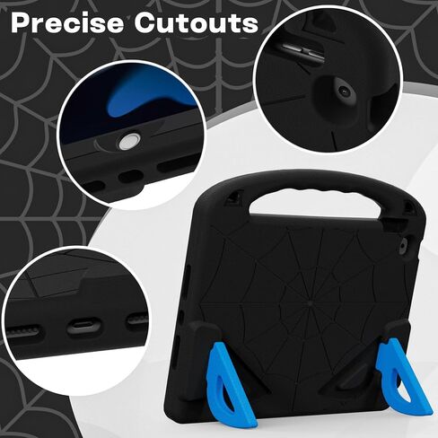 Kids Case for iPad 9th/8th/7th Generation (iPad 10.2 inch 2021/2020/2019), Shockproof Case with Screen Protector (Red) in Kuwait