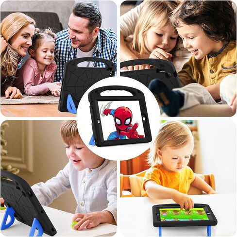 Kids Case for iPad 9th/8th/7th Generation (iPad 10.2 inch 2021/2020/2019), Shockproof Case with Screen Protector (Red) in Kuwait