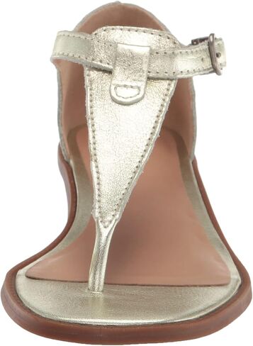 Lucky Brand Women's Annamae T-Strap Sandal Wedge, Cortado, 6.5 in Saudi Arabia