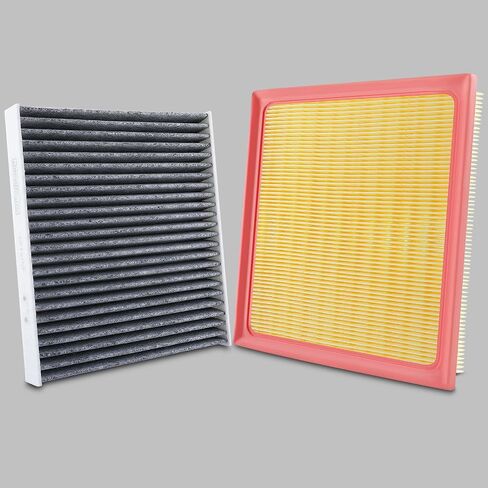Engine & Cabin Air Filter Set for Subaru Ascent (2019-2024), Crosstrek (2018-2023), Impreza (2017-2024), Legacy (2020-2024), Outback (2020-2024). Replace CF12157, CA12295 in Saudi Arabia