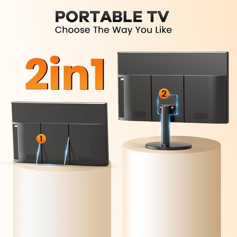 22 "تلفزيون ، تلفزيون بشاشة مسطحة صغيرة مع هوائي ، HDMI ، USB ، تلفزيون غير ذكي Full HD 1080p ، مثالي للمنزل ، المطبخ ، RV in Saudi Arabia