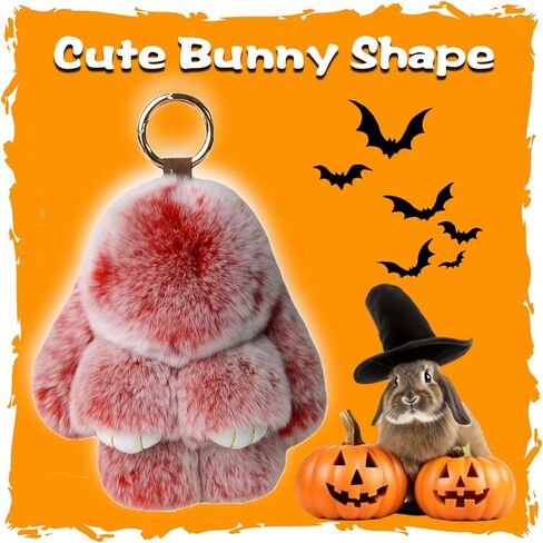 سلسلة مفاتيح عيد الفصح مع صندوق الصفيح ، سلاسل مفاتيح محظوظة بونيلولو ، سلسلة مفاتيح أرنب ناعمة مصنوعة يدويًا in Kuwait