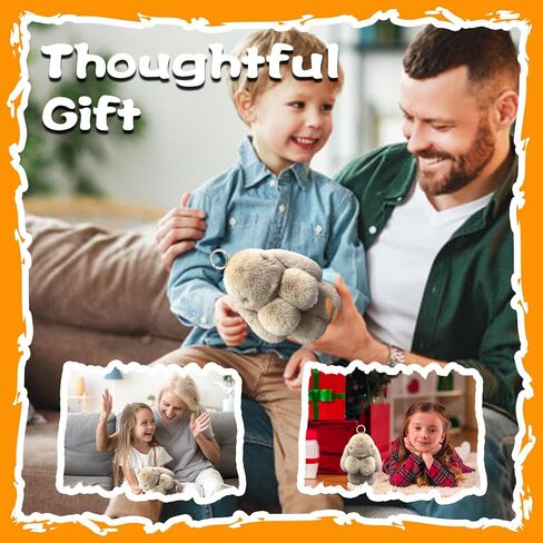 سلسلة مفاتيح عيد الفصح مع صندوق الصفيح ، سلاسل مفاتيح محظوظة بونيلولو ، سلسلة مفاتيح أرنب ناعمة مصنوعة يدويًا in Kuwait