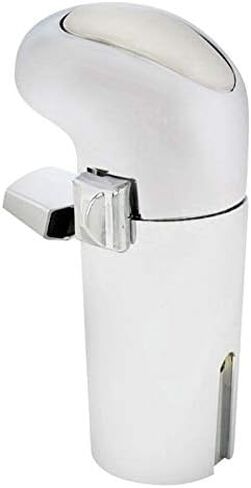 United Pacific 41069 - Manual Transmission Shift Shaft Cover - Chrome Steel Lower Gearshift Knob Cover in Saudi Arabia
