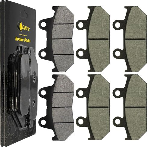 Caltric Front & Rear Brake Pads Compatible with Honda Gl1500Se Gl-1500Se Goldwing 1500 Special Edition 1988-2000 in Saudi Arabia