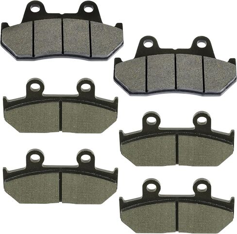 Caltric Front & Rear Brake Pads Compatible with Honda Gl1500Se Gl-1500Se Goldwing 1500 Special Edition 1988-2000 in Saudi Arabia