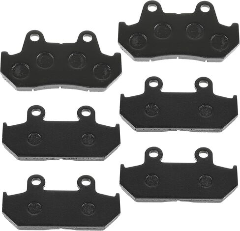 Caltric Front & Rear Brake Pads Compatible with Honda Gl1500Se Gl-1500Se Goldwing 1500 Special Edition 1988-2000 in Saudi Arabia