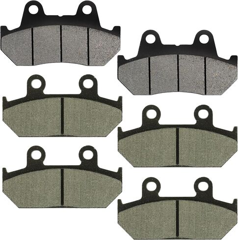 Caltric Front & Rear Brake Pads Compatible with Honda Gl1500Se Gl-1500Se Goldwing 1500 Special Edition 1988-2000 in Saudi Arabia