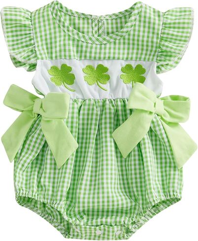 allshope baby girl st patricks ملابس يوم منقو in Kuwait