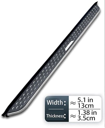 2 pcs fits for Lexus NX 2022-2025 Running Board Side Step Nerf Bar Pedal Aluminium (with Brackets) in Saudi Arabia