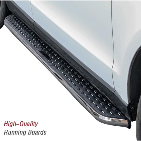 2 pcs fits for Lexus NX 2022-2025 Running Board Side Step Nerf Bar Pedal Aluminium (with Brackets) in Saudi Arabia