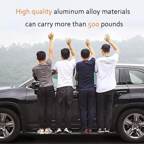 2 pcs fits for Lexus NX 2022-2025 Running Board Side Step Nerf Bar Pedal Aluminium (with Brackets) in Saudi Arabia