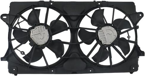 Dual Radiator Cooling Fan Assy with Brushless Motor Replacement for Chevy Silverado 1500 Tahoe GM3115349 in Saudi Arabia