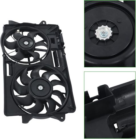 Munirater Chaiator Cooling Fan Phanslish of Mustang 2.3L 2015-2022 in Saudi Arabia