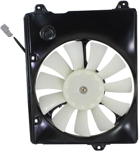 مروحة تبريد المبرد Garage-Pro ومجموعة مروحة تبريد مكثف A/C من 2 متوافقة مع سائق Toyota Sienna 1998-2003 in Saudi Arabia