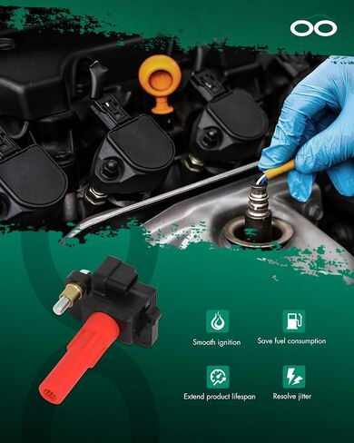 SCITOO Set of 6 ignition coils Replacement for Subaru Legacy 2010-2018, Outback 2010-2018, Tribeca 2010-2014, H6 3.6L Replace UF666 in Saudi Arabia