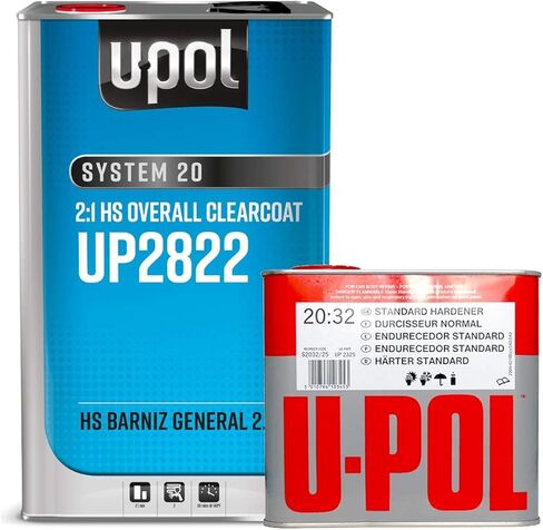 منتجات U -POL 2822 Clear System 2082 Plain Coat Paint - 5 Liter in Saudi Arabia