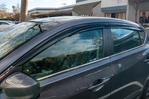 Fits All 2013-2020 Acura ILX | EOS Visors JDM Mugen Style Smoke Tinted Side Vents Window Deflectors Rain Guards DWV-V107 in Saudi Arabia