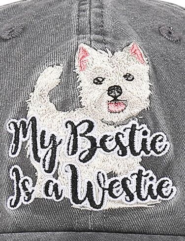 InnoBeta Westie Mom Gifts Hat for Women, Westie Gifts for Christmas, Birthday, Adjustable Embroidered Baseball Cap in Saudi Arabia