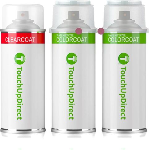 TouchUpDirect PRV Velvet Red Pearl Tricoat for Jeep Exact Match Touch Up Paint Aerosol - Platinum Kit in Saudi Arabia