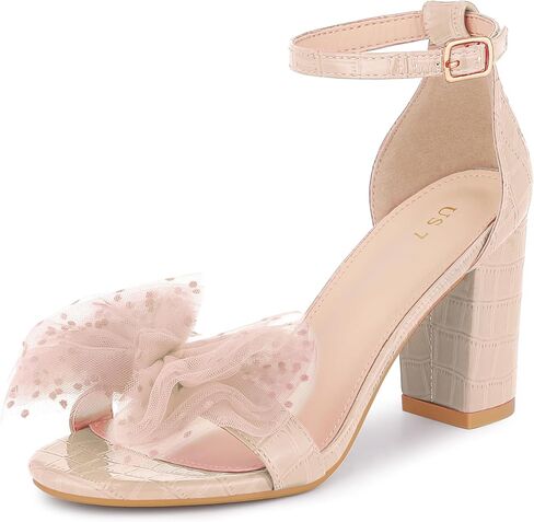 Perphy kal strap Stone Stone Printed chunky kyel bow sandals for women in Kuwait