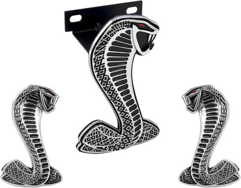 1999-2004 Mustang SVT COBRA Red Eye Snake Fender Fender and 4 "Grille Emblem Kit in Kuwait