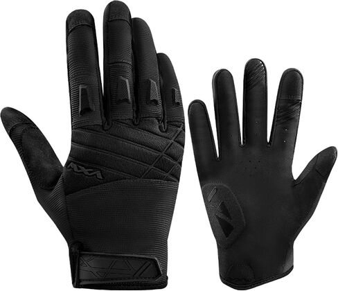VXW Bicycle Gloves for Men and Women Full Finger Touchscreen Mountain Bike Gloves High Protection Biker Gloves for Cycling in Kuwait