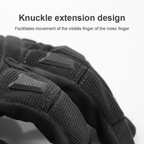 VXW Bicycle Gloves for Men and Women Full Finger Touchscreen Mountain Bike Gloves High Protection Biker Gloves for Cycling in Kuwait