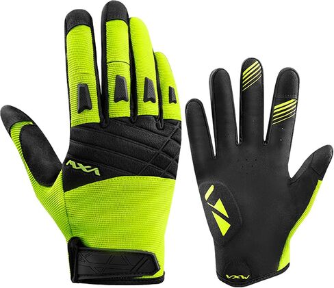 VXW Bicycle Gloves for Men and Women Full Finger Touchscreen Mountain Bike Gloves High Protection Biker Gloves for Cycling in Kuwait