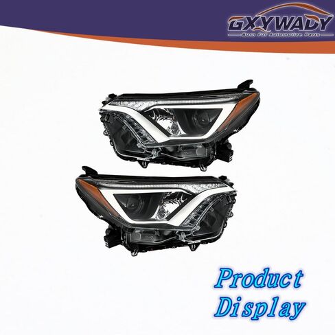 GXYWADY Headlight Assembly Replacement for 2016 2017 2018 Rav4 Left and Right Front Headlights in Saudi Arabia