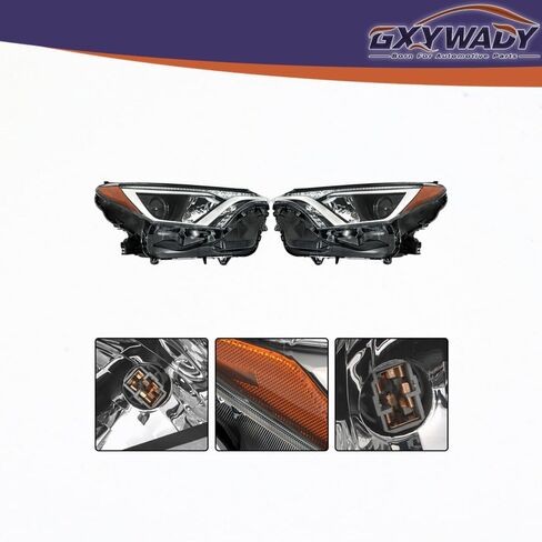 GXYWADY Headlight Assembly Replacement for 2016 2017 2018 Rav4 Left and Right Front Headlights in Saudi Arabia