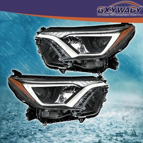 GXYWADY Headlight Assembly Replacement for 2016 2017 2018 Rav4 Left and Right Front Headlights in Saudi Arabia