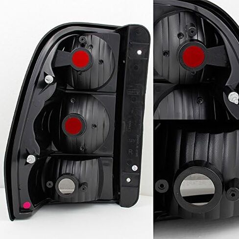 AKKON - For Chevy Trailblazer SUV Red Clear Rear Tail Light Brake Lamps Taillamps Replacement Pair Left + Right in Saudi Arabia